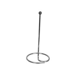 Escurridor Decantador para Jarra de Vino con Bandeja de Goteo de Metal Cromado y Cuchara de Madera Natural