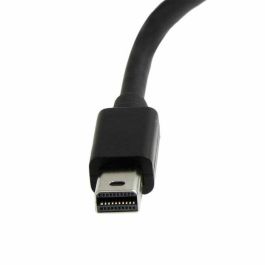 Adaptador Mini DisplayPort a DVI Startech MDP2DVIS Negro Adaptador Mini DisplayPort a DVI Startech MDP2DVIS Negro