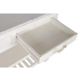 Mueble Auxiliar Home ESPRIT Blanco 119 x 70 x 93 cm