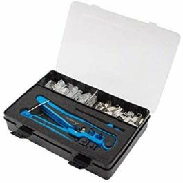 Lanberg Kit Crimpadora + Stripping Network NT-0303 para RJ-11, RJ-12, RJ-45 con Funda de Transporte