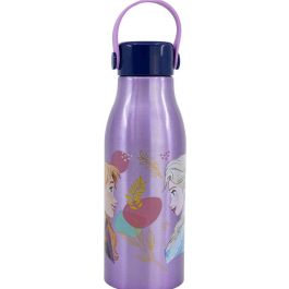 Disney CZ11257 Botella de Aluminio 760ml Frozen con Asa Silicona Flexible, Capucha, Libre BPA, Fácil Limpieza para Niños Disney CZ11257 Botella de Aluminio 760ml Frozen con Asa Silicona Flexible, Capucha, Libre BPA, Fácil Limpieza para Niños