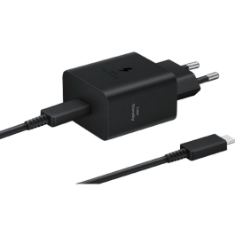 Samsung Cargador USB-C 45W Negro EP-T4511XBEGEU - Carga Superrápida para Dispositivos Compatibles