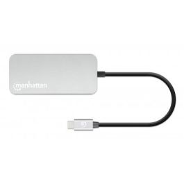 MANHATTAN USB-C 8-en-1 Docking Station con HDMI, RJ45 y 3x USB-A