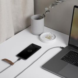 Native Union Belt Cable USB-C a USB-C 1.2 Metros Carga Rápida con Power Delivery Diseño Cebra Native Union Belt Cable USB-C a USB-C 1.2 Metros Carga Rápida con Power Delivery Diseño Cebra