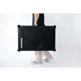 SOUNDBOKS Altavoz de Alto Rendimiento Soundboks 4 - 2 X 10", Bluetooth 5.0, Batería USB-C, IP65 (Negro)