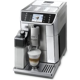 De'Longhi ECAM650.55.MS Cafetera Superautomática Espresso Conectada PrimaDonna Elite - LCD 3.5" - 8 Recetas - Depósito 2L - Gris