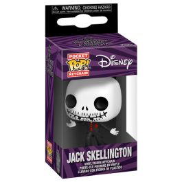 FUNKO Llavero Pocket POP Disney Pesadilla Antes de Navidad 30th Anniversary Jack Skellington