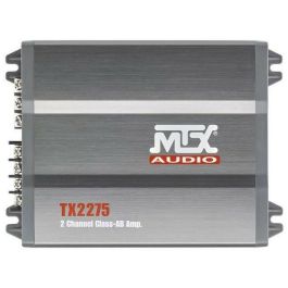 MTX Audio TX2275 Amplificador 2 Canales Clase-AB 2x110W RMS a 2Ω | Filtro Activo Variable | Entradas Alto Nivel