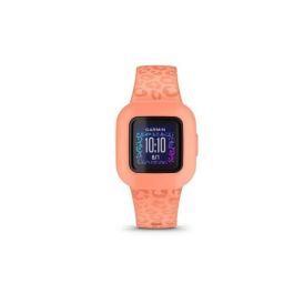 GARMIN - Rastreador de actividad para niños VIVOFIT JR3 - Leopard Peach GARMIN - Rastreador de actividad para niños VIVOFIT JR3 - Leopard Peach