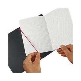 Herlitz Notizheft my.book flex A6 PP 40Bl. kariert schwarz