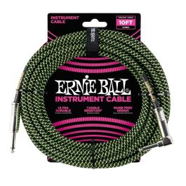 Cable Eb Instrumento Trenzado Jack-Jack Sa 2,54 M - Negro / Verde Precio: 21.49999995. SKU: B1D9WMG2GH