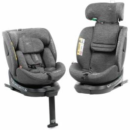 Babyauto BAB8435593702970 Silla de Coche Grupo 0/1/2/3 I-Size Isofix Giratoria Reclinable hasta 150 cm Gris