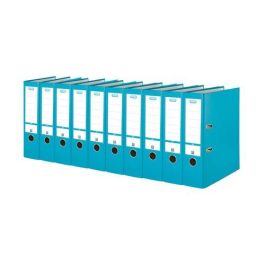 Archivador Palanca Elba Forrado Pp Rado Top A4 80Mm Azul Turquesa Precio: 4.49999968. SKU: B122RD7QQR