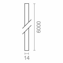 Edm Cinta de persiana pr26, Blanco con moteado negro, Polipropileno, 14 mm x 6 m Edm Cinta de persiana pr26, Blanco con moteado negro, Polipropileno, 14 mm x 6 m