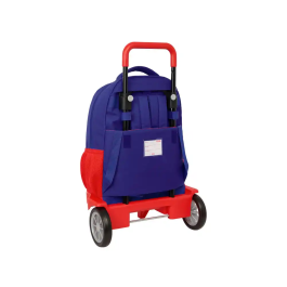 Safta Mochila Compact Evolution Atletico de Madrid Grande con Ruedas Extensible 450x330x220 mm