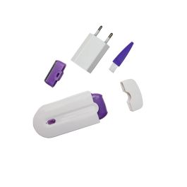 Thulos Depiladora Recargable TH-BY08 con Luz, 2 Cabezales y Cepillo de Limpieza