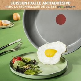 TEFAL INGENIO RENEW Batería de 5 piezas, Inducción, Revestimiento cerámico antiadherente, Sin PFOA, Hecho en Francia L2619002 TEFAL INGENIO RENEW Batería de 5 piezas, Inducción, Revestimiento cerámico antiadherente, Sin PFOA, Hecho en Francia L2619002