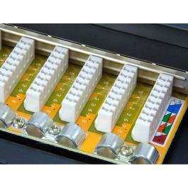 Equip Patchpanel 16x RJ45 Cat6 19" 1HE FTP ISO/IEC Negro
