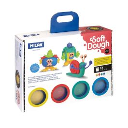 Maletín con 4 botes de 116 g de pasta blanda soft dough con herramientas 'caras divertidas' milan Precio: 14.9000005. SKU: B1B3XKRB7V