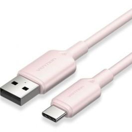 Cable USB 2.0 Tipo-C Vention CTQPH/ USB Tipo-C Macho - USB Macho/ Hasta 60W/ 480Mbps/ 2m/ Rosa Precio: 3.6058. SKU: B1FRTG5MCG