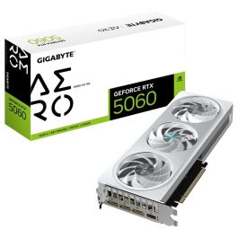GIGABYTE Tarjeta Gráfica GeForce RTX 5060 AERO OC 8G - 8GB GDDR7, PCI-E 5.0, GV-N5060AERO OC-8GD