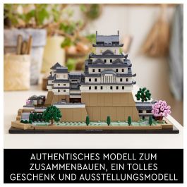 Lego Architecture 21060 Kit de Construcción del Modelo del Castillo Himeji para Adultos Fanáticos de la Cultura Japonesa