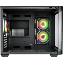 FSP S380-BA Caja PC Midi ARGB TG Black