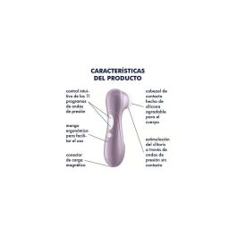 Succionador de Clítoris Satisfyer Pro 2 Oro Rosa Succionador de Clítoris Satisfyer Pro 2 Oro Rosa
