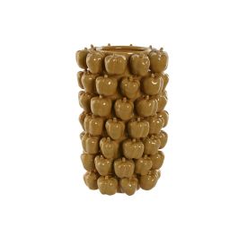 DKD Home Decor Jarrón Decorativo Tropical de Gres Amarillo con Diseño de Pimientos. Dimensiones 25 x 38 x 25 cm Precio: 40.49999954. SKU: B179MJBPVV