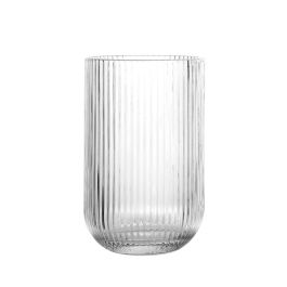 La Mediterranea Vaso Alto Sonella 430 cc Transparente 8x8x13 cm (36 Unidades)