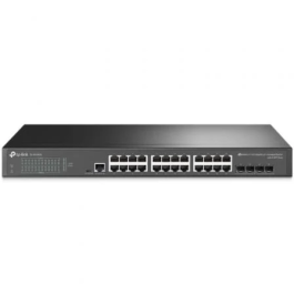 TP-LINK JetStream 24-Port Gigabit L2+ Managed Switch with 4 SFP Slots Precio: 199.88999987. SKU: S7762811