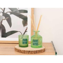 Mikado 250 ml con varilla Loto, vidrio verde, 8x12x8 cm - Acorde (6 Unidades) Mikado 250 ml con varilla Loto, vidrio verde, 8x12x8 cm - Acorde (6 Unidades)