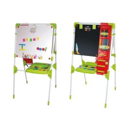 Mi pizarra de artista 2 en 1 magnética y para tizas 63x60x120 cm incluye 82 accesorios (extensible y plegable) Precio: 75.49999974. SKU: B1DJMLZBMC