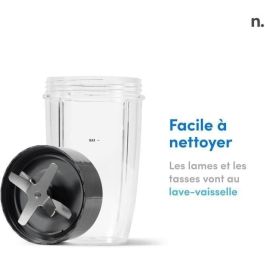Nutribullet NB907CP Licuadora de Vaso 900 W, 0,9 L, Cobre