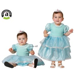 Disfraz Princesa Azul Bebé Vestido 12-24 Meses, Personajes de Cuento, Mujer