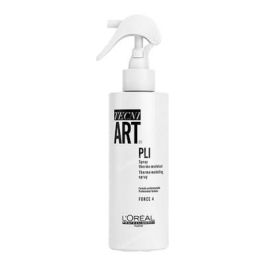 L'Oréal Professionnel Tecni Art Pli Spray Termomodelante para Peinado con Herramientas de Calor, Da Cuerpo, Volumen y Ondas al Cabello Grueso 190 ml Precio: 19.79000012. SKU: S0566627