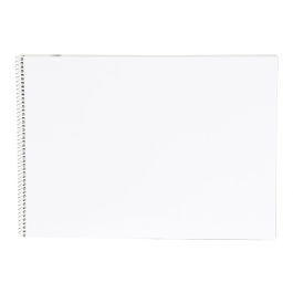Liderpapel Bloc Dibujo Artístico Espiral 230x325mm 20 Hojas 180g/m² Sin Recuadro Perforado
