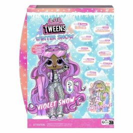 Muñeca de nieve de invierno LOL Surprise Tweens - Nieve violeta - Edad 4