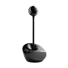 Logitech BCC950 ConferenceCam All-in-One HD 1080p Videoconferencia para Grupos Pequeños con Control Remoto y Altavoz Full Duplex, Certificada para Skype