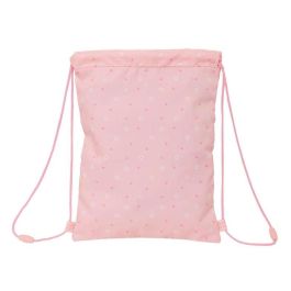 Bolsa Mochila con Cuerdas Safta Bunny Rosa 26 x 34 x 1 cm