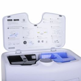 Ezviz Aspiradora Robot RS2 con Base - Lavado, Secado y Recarga Automáticos - 4000 Pa