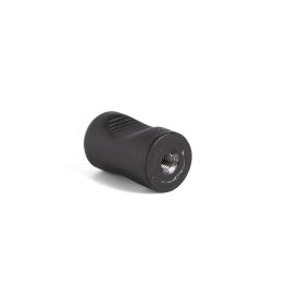 Trentadue Pomo Zamak Modelo Pisa Ø14 H25 Acabado Negro Mate