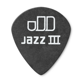 Dunlop 72 Púas Tortex III Pitch Black Jazz - 0,50 Mm
