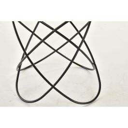 DKD Home Decor Candelabro Metálico Negro y Dorado 20 x 23 x 20 cm (2 Unidades) Moderno