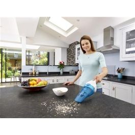 Black+Decker WDC-115-WA Recogidetodo Dustbuster Inalámbrico Aspira Líquidos y Sólidos con Batería de Litio 3,6V