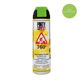 Pinty Plus Pintura en spray tech 650cc marcador 360° verde fluorescente t136 - Trazador 500 ml con válvula multidireccional Precio: 5.68999959. SKU: S7902579