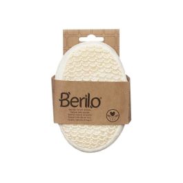 Esponja Corporal Berilo B7083-8 Blanco Beige 11 x 15 x 5 cm (24 Unidades)