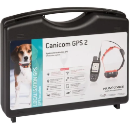Num'Axes CANICOM GPS 2 Kit Completo Rastreador GPS - NUM3700192311973 - Negro / Naranja