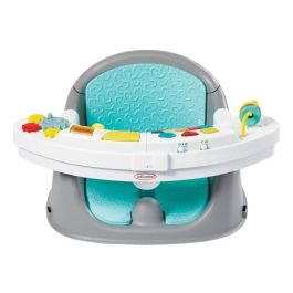 Infantino Asiento de Actividad y Booster 3 en 1 Music & Lights Discovery para Bebés con Tablero Electrónico y Arnés de Seguridad 3 Puntos