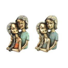 Figura Moderno DKD Home Decor Dorado Rojo 15 x 28 x 19 cm (2 Unidades) Precio: 34.50000037. SKU: S3030086